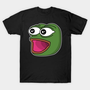 POGGERS - White Outline T-Shirt